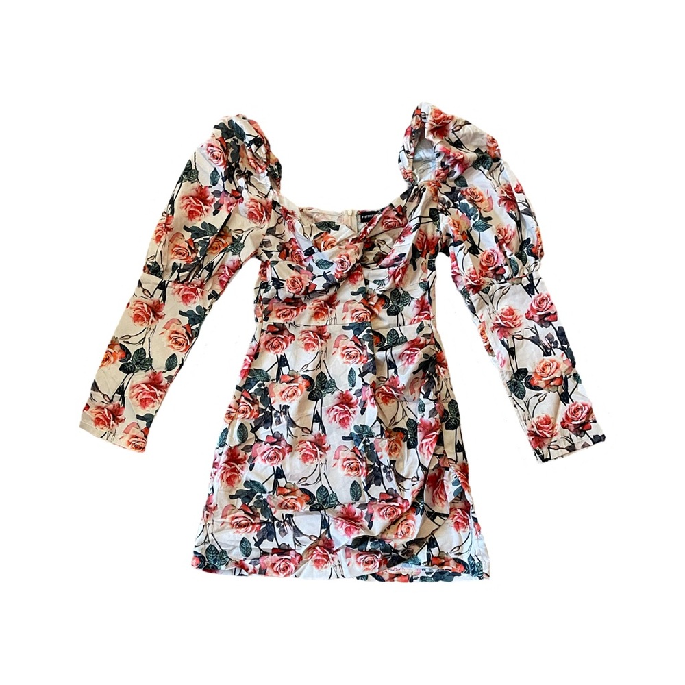 Dress Floral by PRETTY LITTLE THINGS
